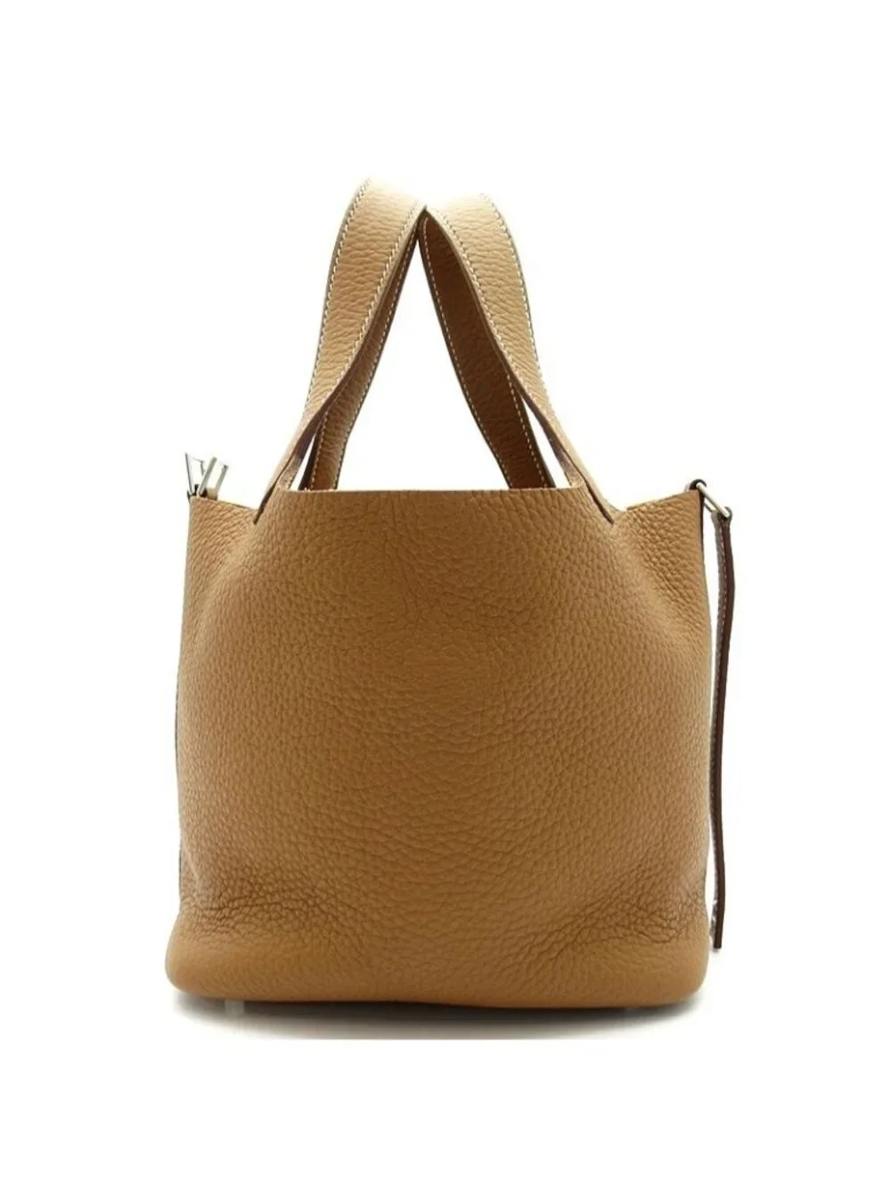 Hermes Picotin Lock PM Taurillon Clemence Handbag Gold